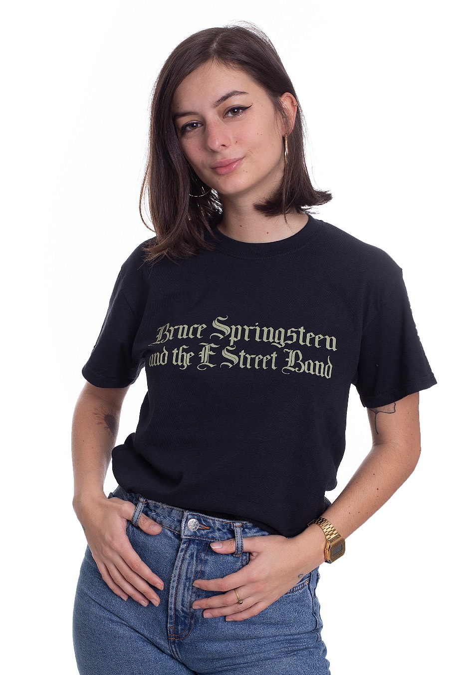 Bruce Springsteen - Black Motorcycle Guitars - - T-Shirts
