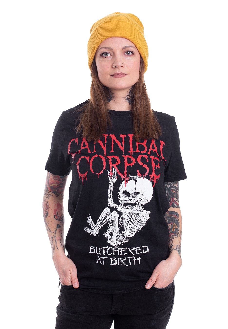Cannibal Corpse - Butchered At Birth Baby - - T-Shirts
