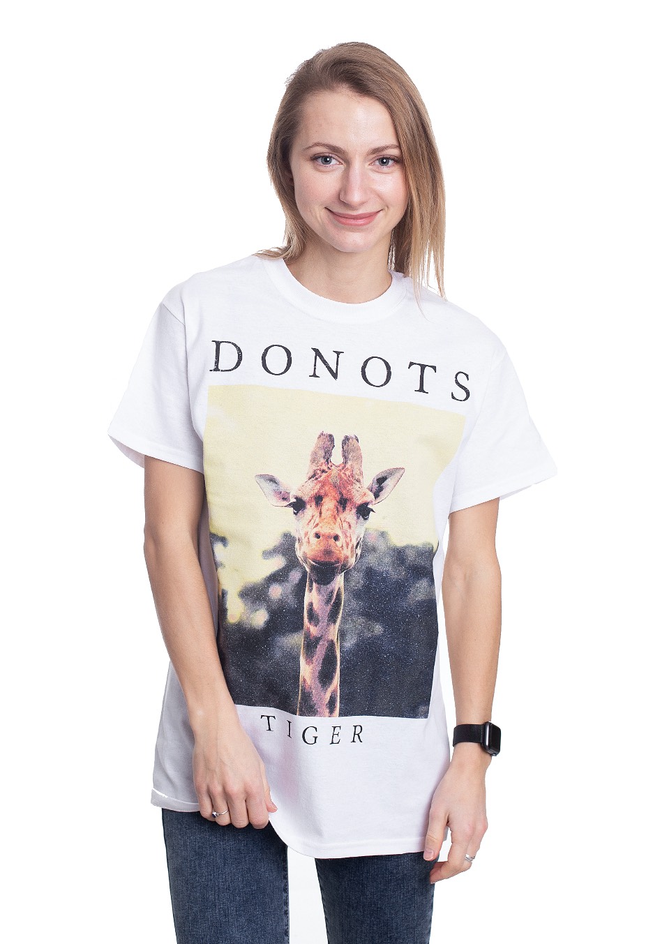 Donots - Tiger White - - T-Shirts