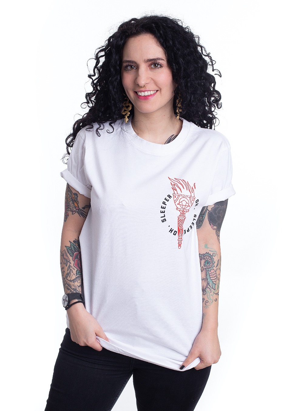 Oh, Sleeper - Torch White - - T-Shirts