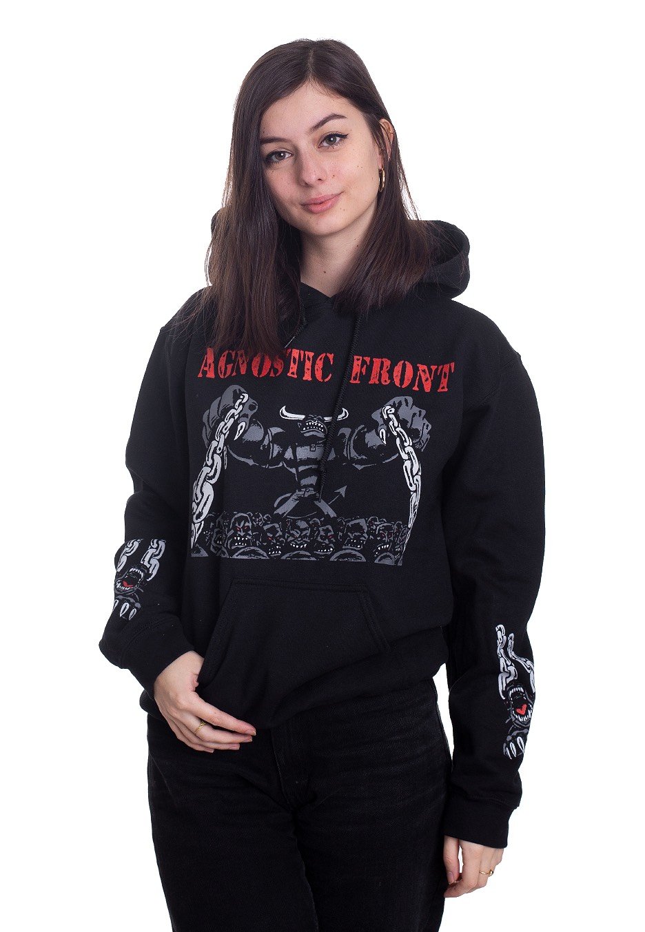 Agnostic Front - Dog Chains - Hoodies
