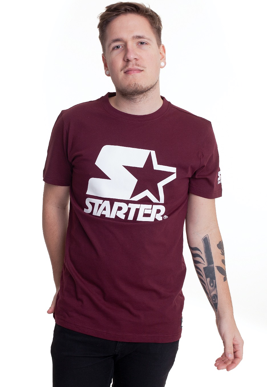 Starter - Logo Oxblood - - T-Shirts