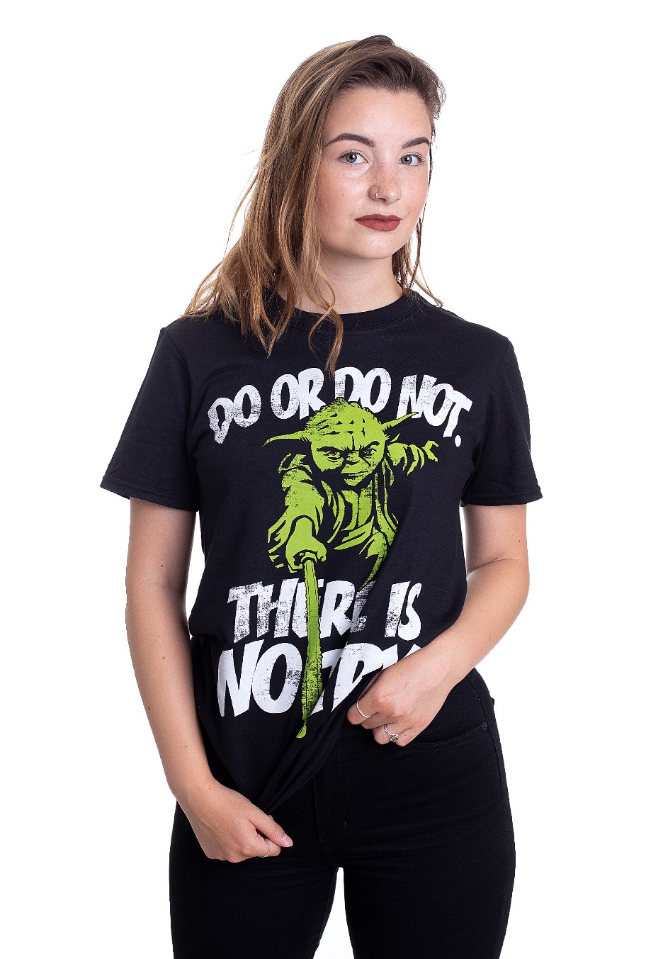 Star Wars - There Is No Try Yoda - - T-Shirts