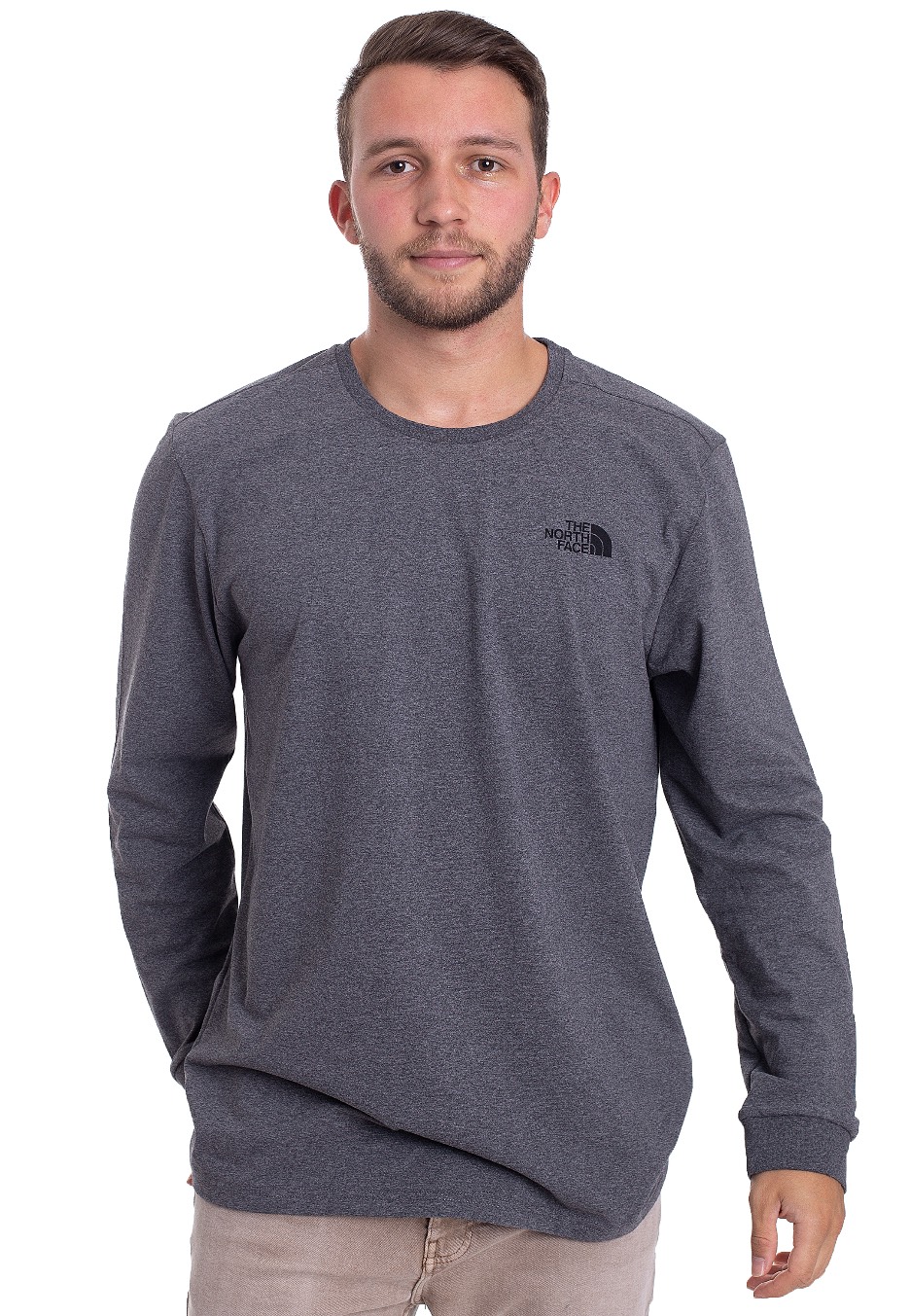 The North Face - Simple Dome Grey - Longsleeves