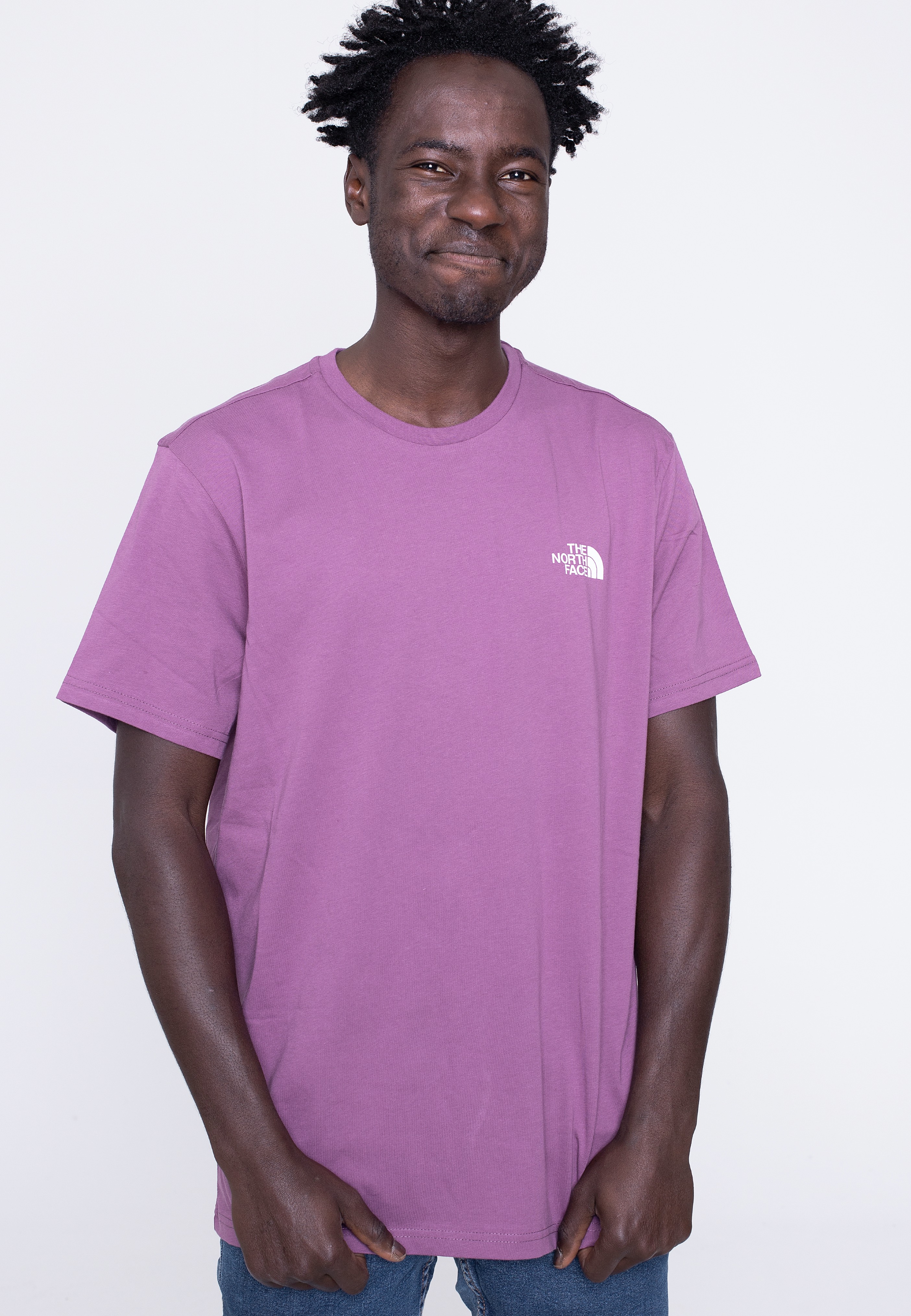The North Face - Simple Dome EU Pikes Purple - - T-Shirts