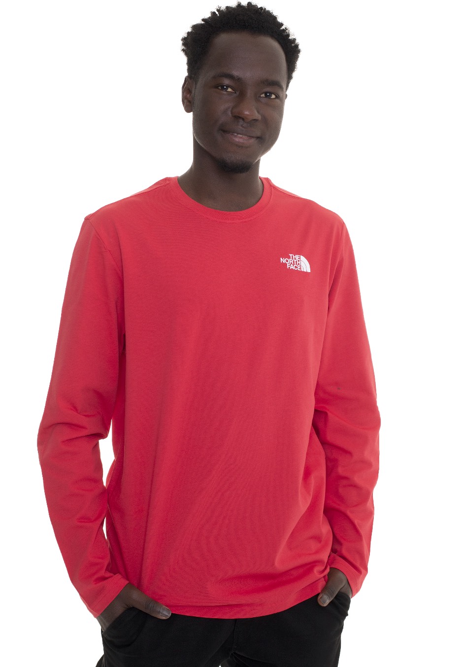 The North Face - Red Box Rococco Red - Longsleeves