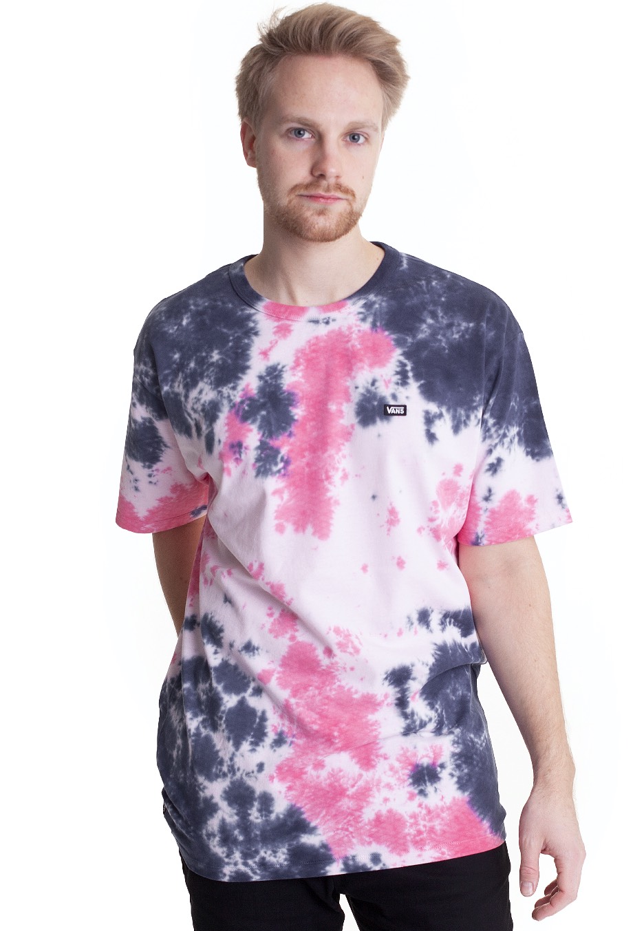 Vans - Off The Wall Classic Burst Cool Pink Tie Dye - - T-Shirts