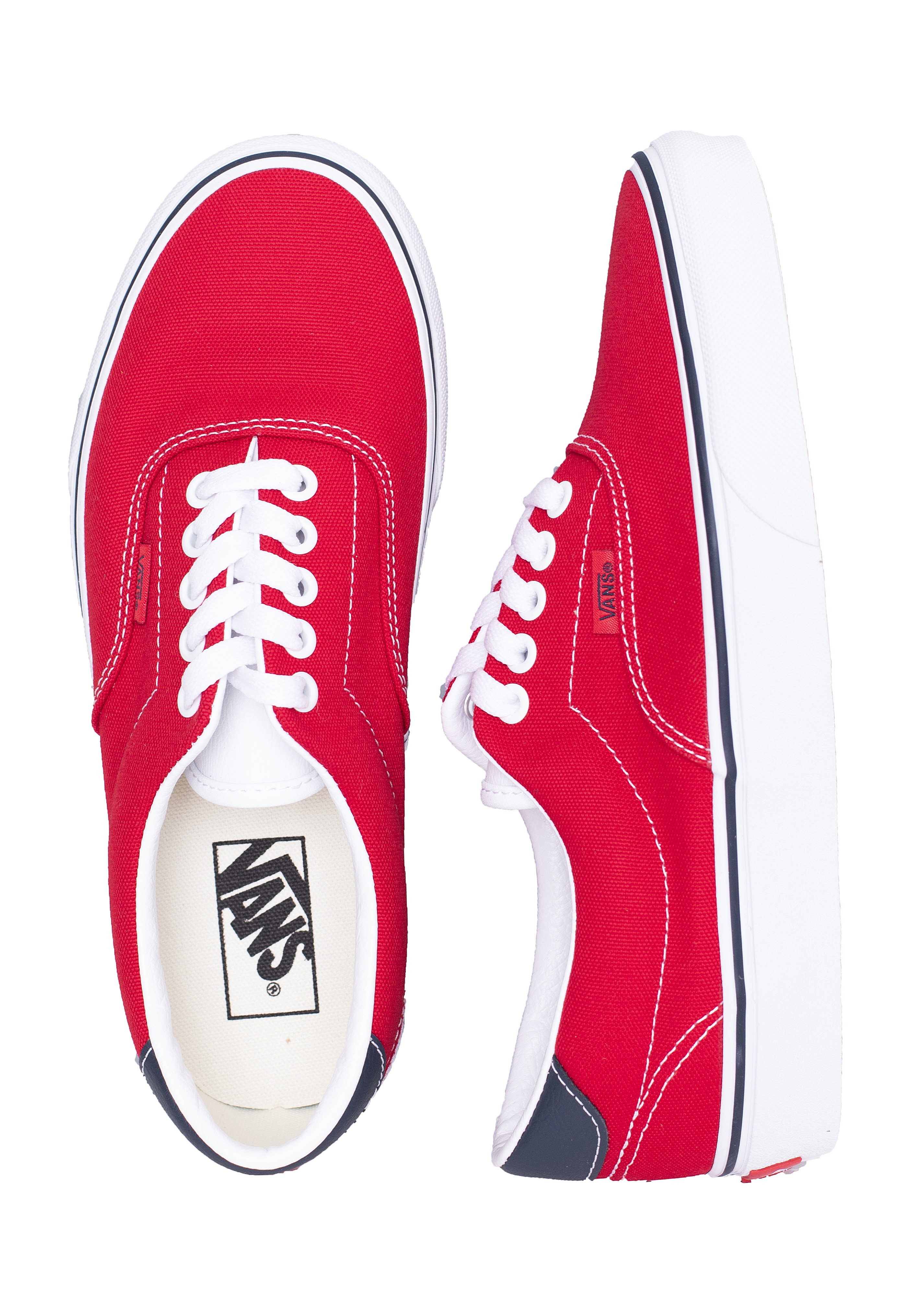 Vans - Era 59 (C&L) Red/True White - Skateschuhe