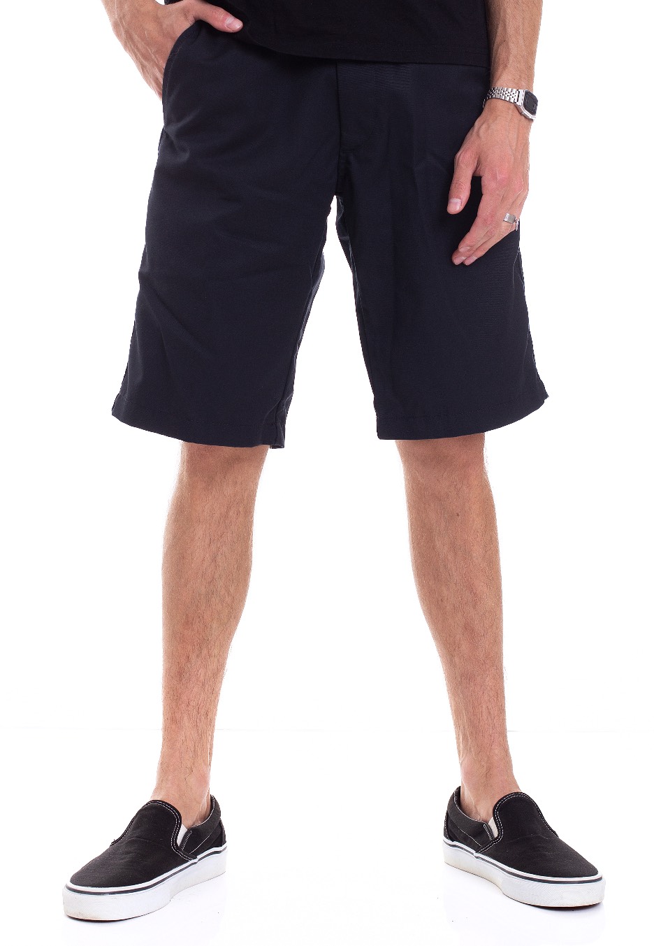 Carhartt WIP - Presenter Dunmore Black Rinsed - Shorts