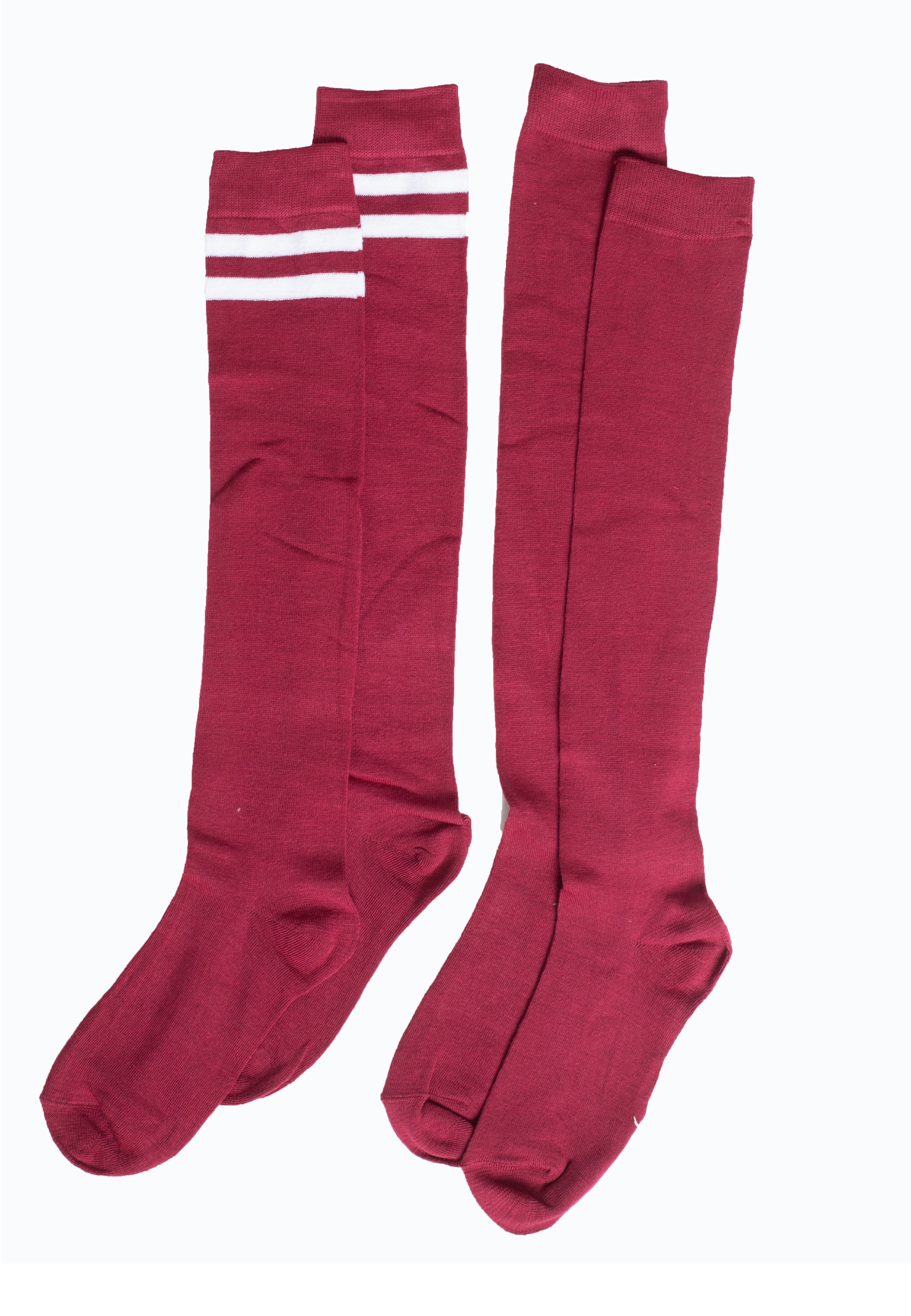 Urban Classics - Ladies College Pack Of 2 Burgundy - Socken