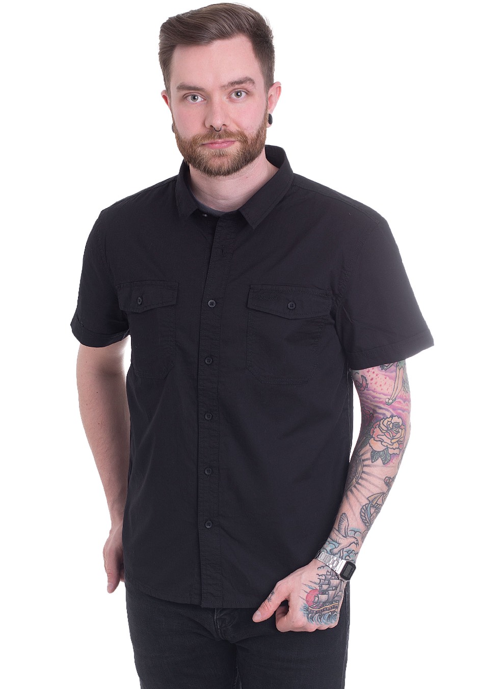 Brandit - Roadstar Black - Hemden