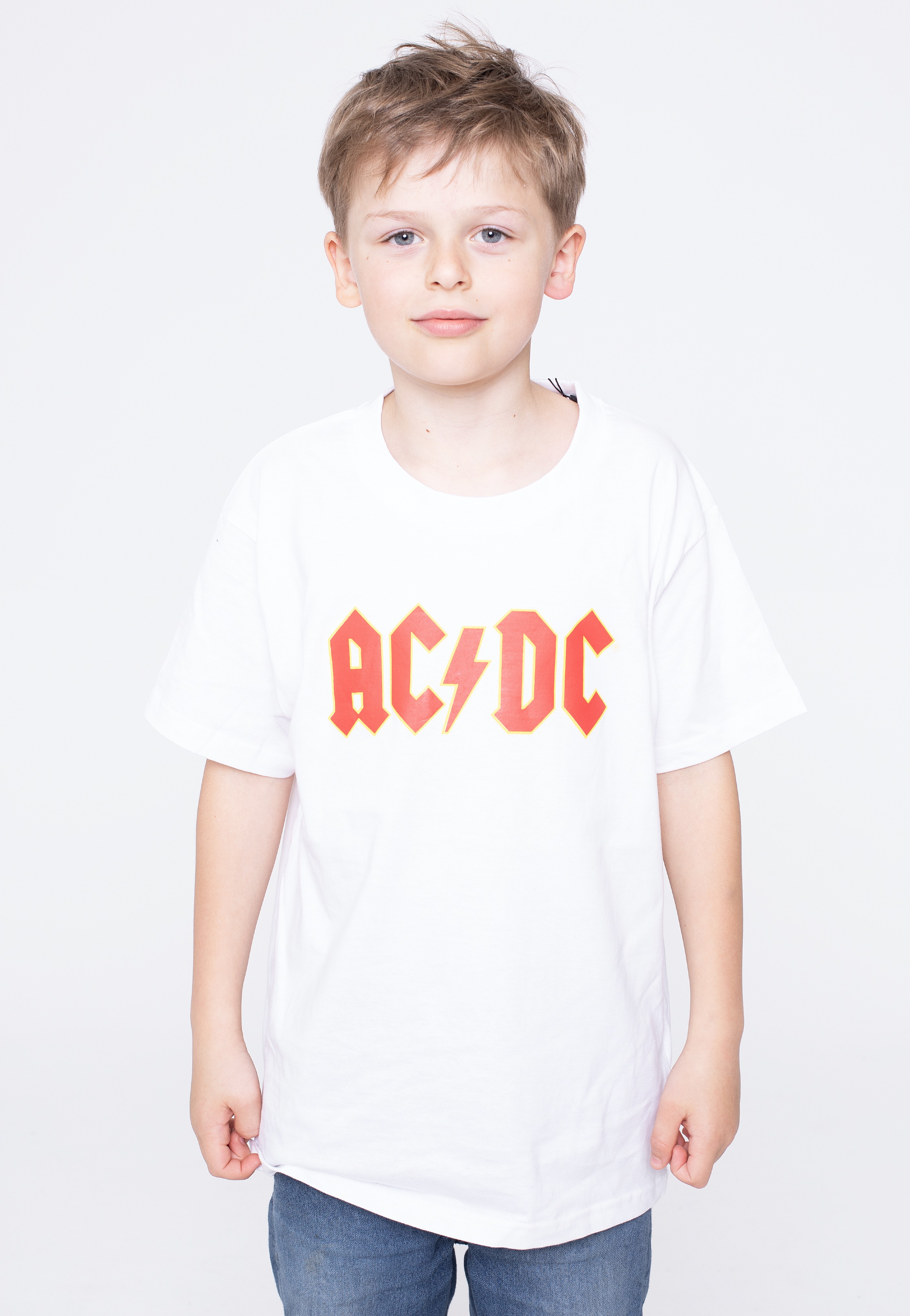 AC/DC - Packaged Logo Kids White - - Kinder