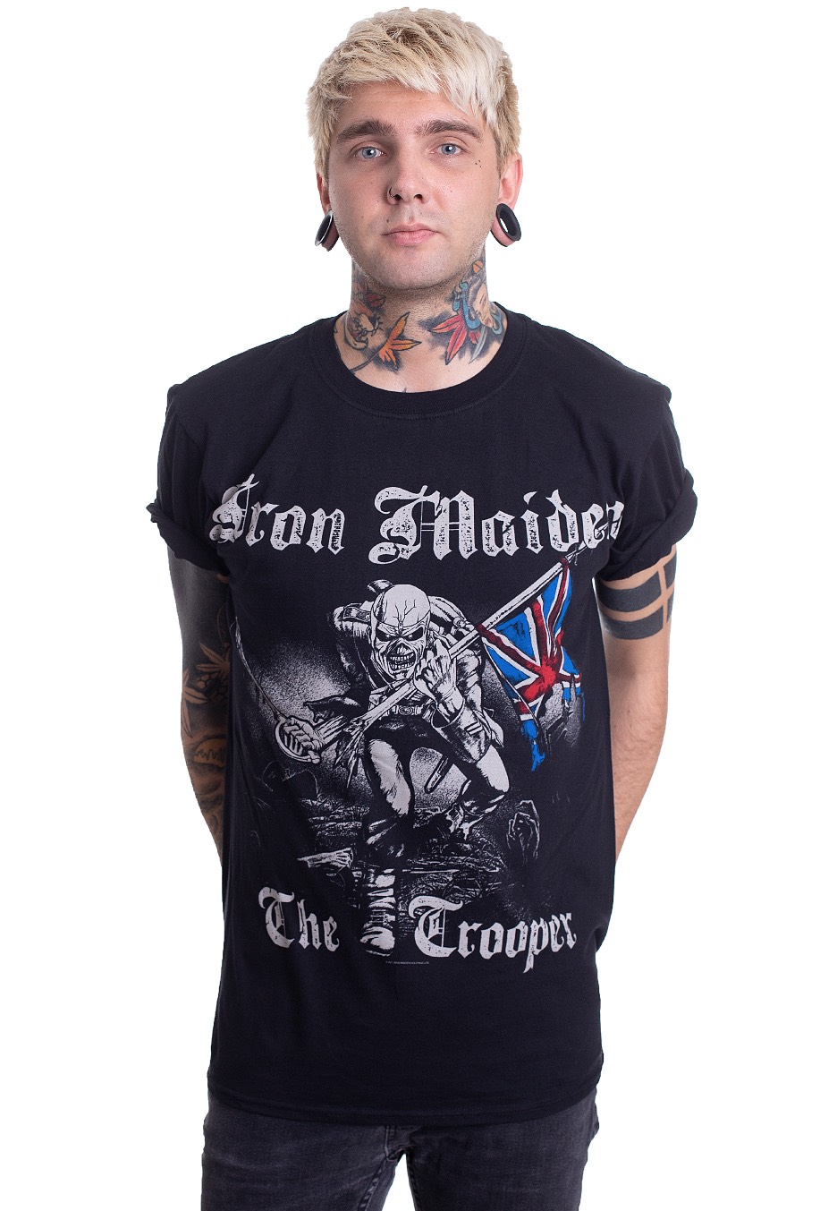 Iron Maiden - Sketched Trooper - - T-Shirts