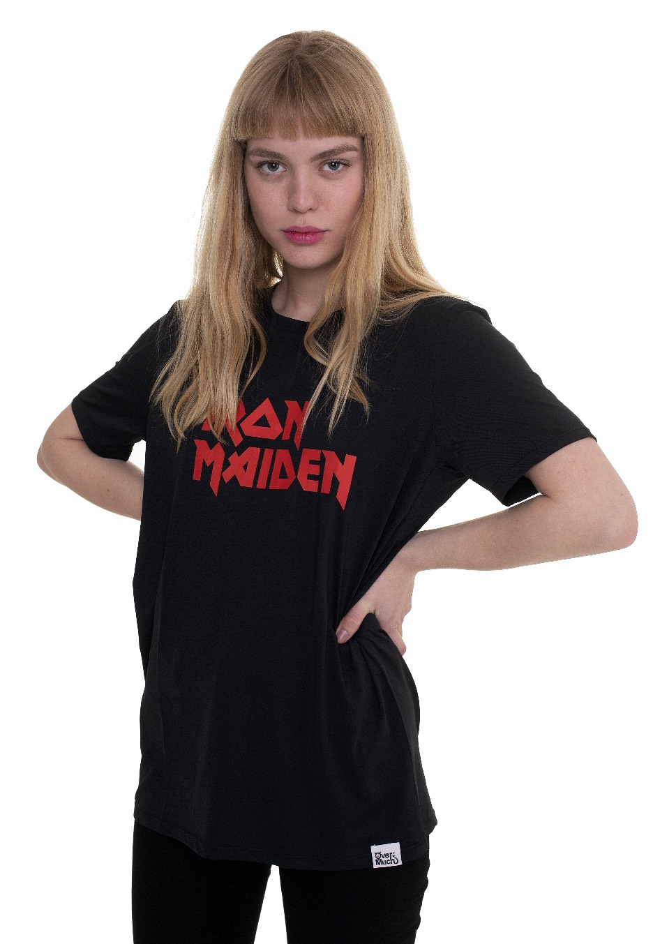 Iron Maiden - Classic Red Logo Active Sportswear - - T-Shirts