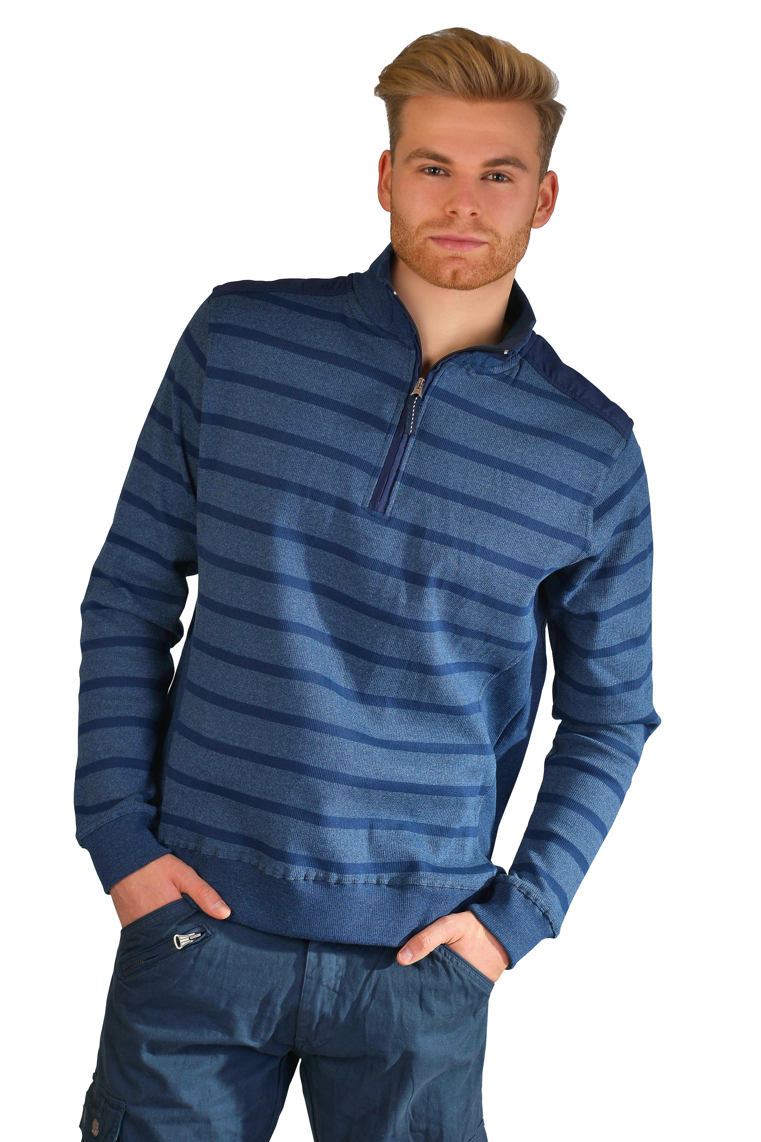 Kera Collection Pullover Striped Blue