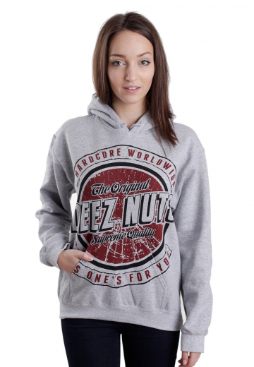 Deez Nuts - This One´s For You Retro Sportsgrey - Hoodies