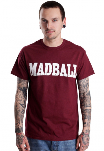 Madball - Enemies Burgundy - - T-Shirts