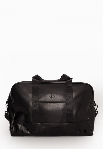 Fred Perry - Embossed Pu Holdall Black - Taschen