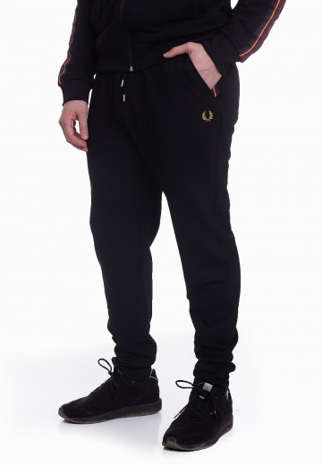 Fred Perry - Taped Track Black - Jogginghosen