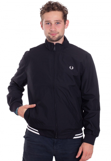 Fred Perry - Twin Tipped Sports Black - Jacken