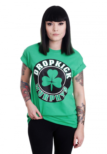 Dropkick Murphys - Shamrock Circle Green - - T-Shirts
