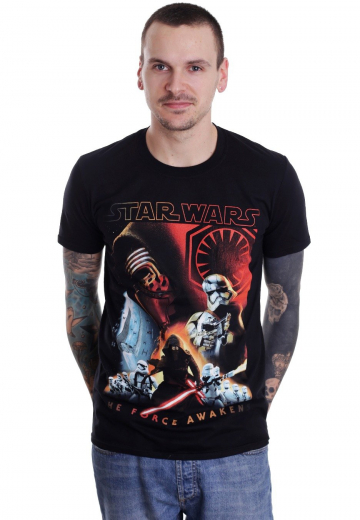 Star Wars - TFA Collage - - T-Shirts