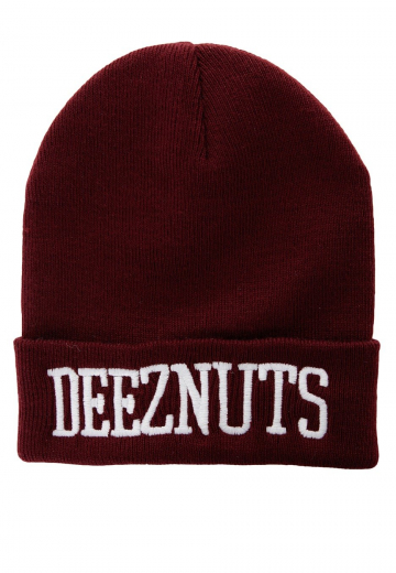 Deez Nuts - Logo Premium Burgundy - Beanies