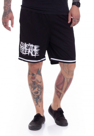 Suicide Silence - Simple Logo Striped - Shorts