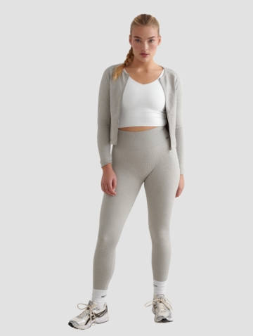 aim'n Ribbed Seamless Zip Übergangsjacke
