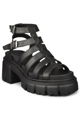 Altercore - Cleo Vegan Black - Girl Sandalen - Schwarz - EU 37 - Synthetic/Synthetic/Gummi,Kunstleder