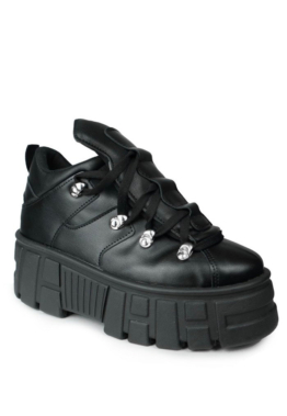 Altercore - Logan Black - Girl Schuhe - Schwarz - EU 36 - Synthetic/Textile/Gummi,Kunstleder