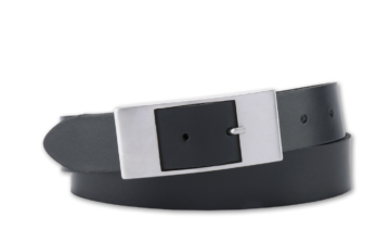 Bernd Götz 3,5cm Damen Softledergürtel schwarz
