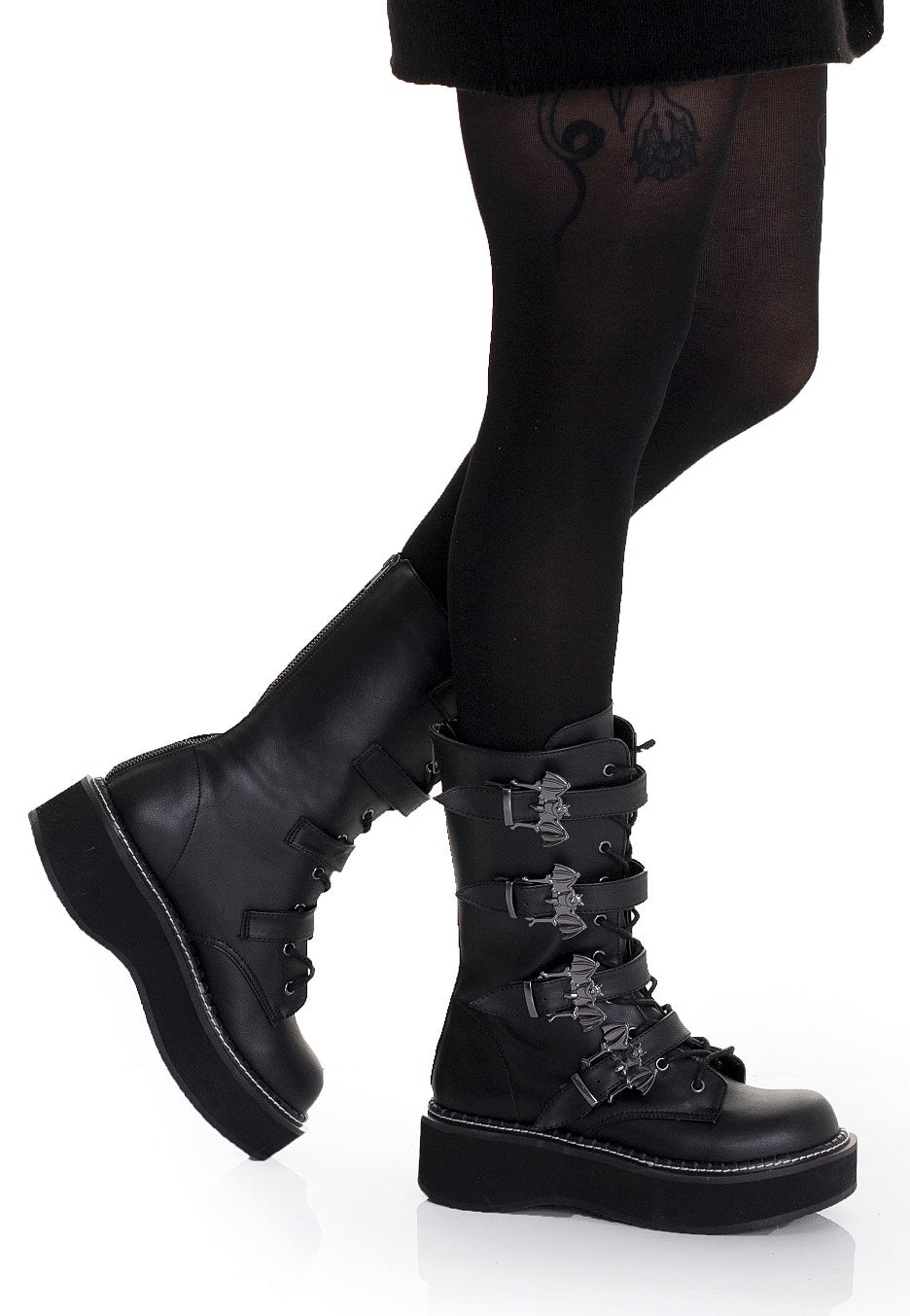 DemoniaCult Emily 322 Damen-Schuhe (Schwarz)