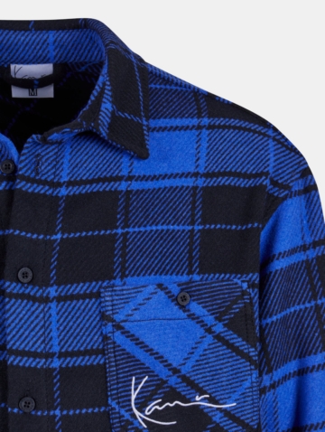 Karl Kani KK Chest Signature Heavy Flannel Shirt