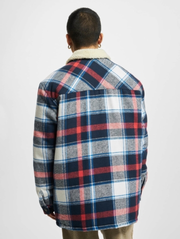 Karl Kani KM223-017-1 Chest Signature Heavy Flannel Shirt Jacket