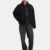 PEQUS Mykonos Script Teddy Fleece Übergangsjacke