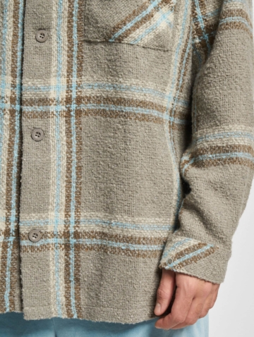Sean John Script Logo BouclÃ© Overshirt