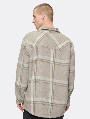 Sean John Script Logo Boucle Overshirt