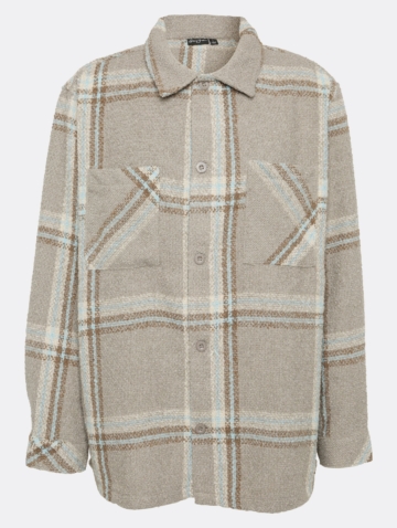 Sean John Script Logo Boucle Overshirt