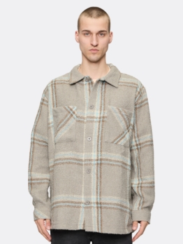 Sean John Script Logo Boucle Overshirt