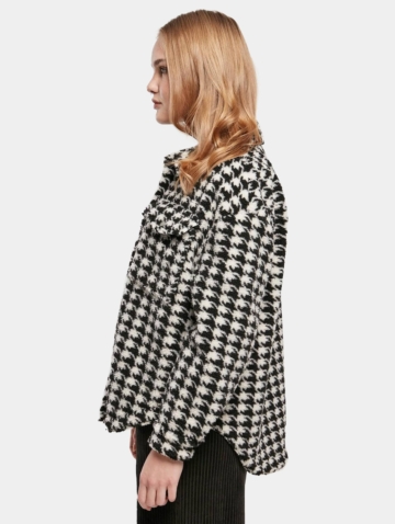 Urban Classics Ladies AOP Sherpa Overshirt