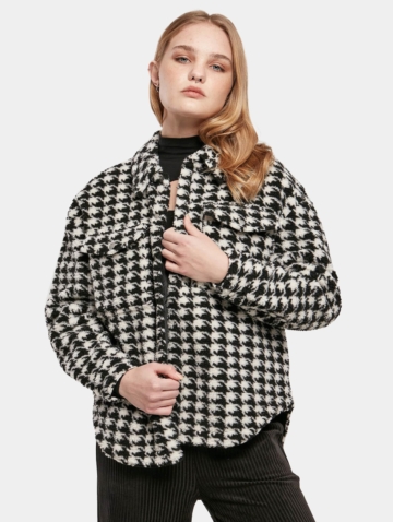 Urban Classics Ladies AOP Sherpa Overshirt