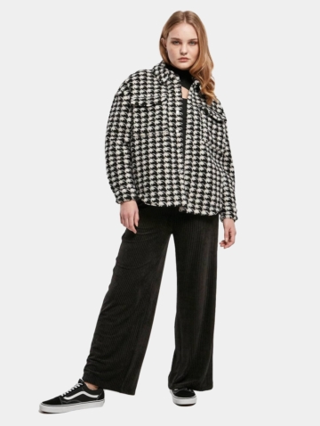 Urban Classics Ladies AOP Sherpa Overshirt