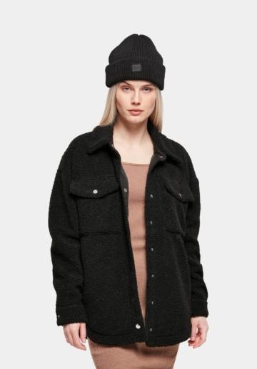 Urban Classics Ladies Sherpa Overshirt
