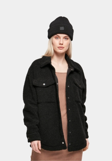 Urban Classics Ladies Sherpa Overshirt