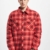 Urban Classics Plaid Quilted Shirt Jacket