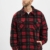 Urban Classics Plaid Teddy Lined Shirt Jacket