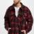 Urban Classics Plaid Teddy Lined Shirt Jacket