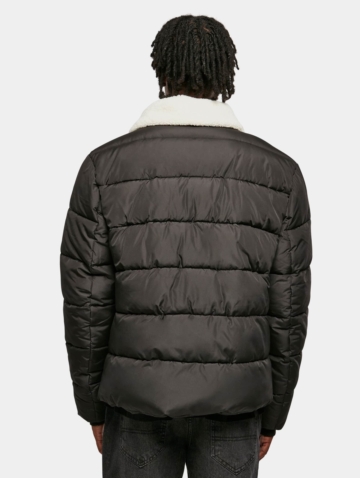 Urban Classics Sherpa Collar Padded Shirt Jacket