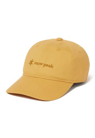 Snow Peak – NSD Logo Yellow – Cap – Gelb – L – 100% Baumwolle
